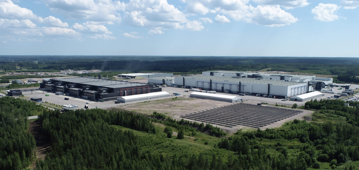 Sipoon Bastukärrissä sijaitseva S-ryhmän päivittäistavarakaupan logistiikkakesku